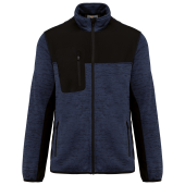 Navy Melange / Black