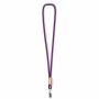 Polyester koord-keycord met bamboe plaatje