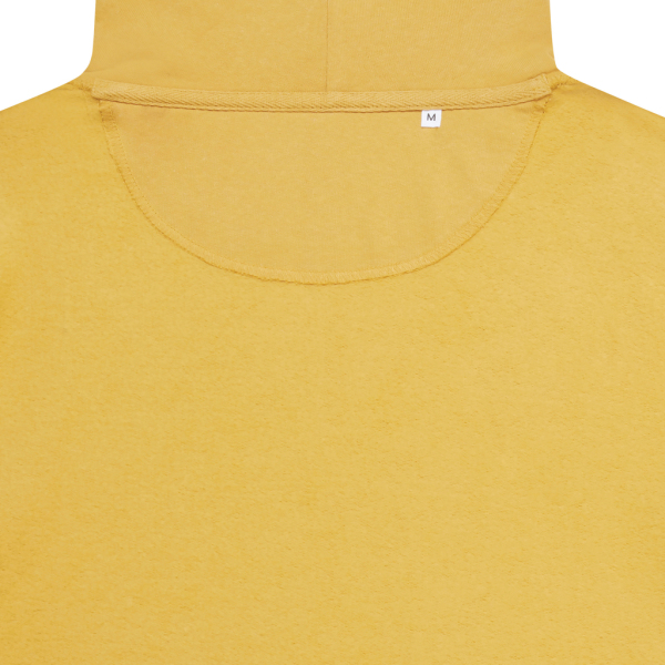 Iqoniq Jasper recycled cotton hoodie, ochre yellow (M)