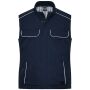 Workwear Softshell Padded Vest - SOLID - navy 6XL