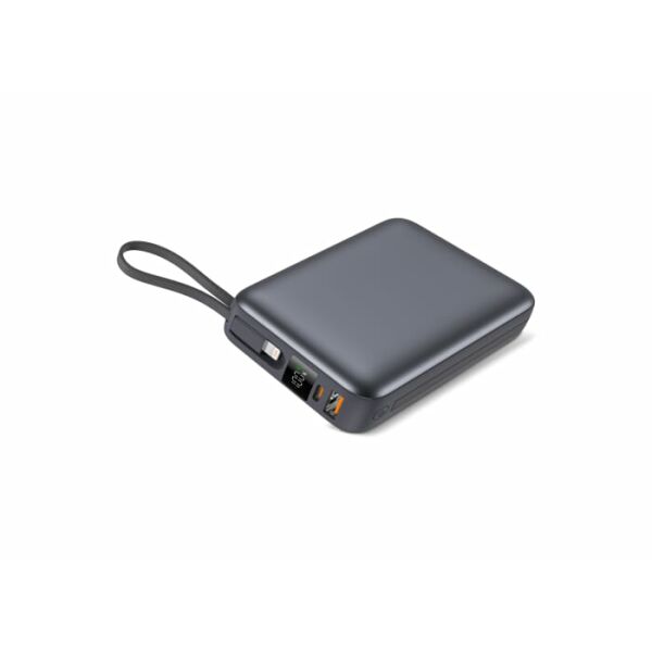 Nova Powerbank 22.5W Power Delivery met ingebouwde kabels 20000 mAh Nova Powerbank 22.5W Power Delivery met ingebouwde kabels 20000 mAh