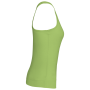 Angelina - Dames Racerback Lime XL