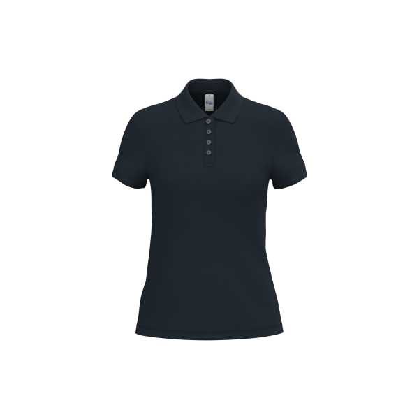 Ladies' pique polo shirt Ideal Navy XXL Ladies' pique polo shirt Ideal Navy XXL