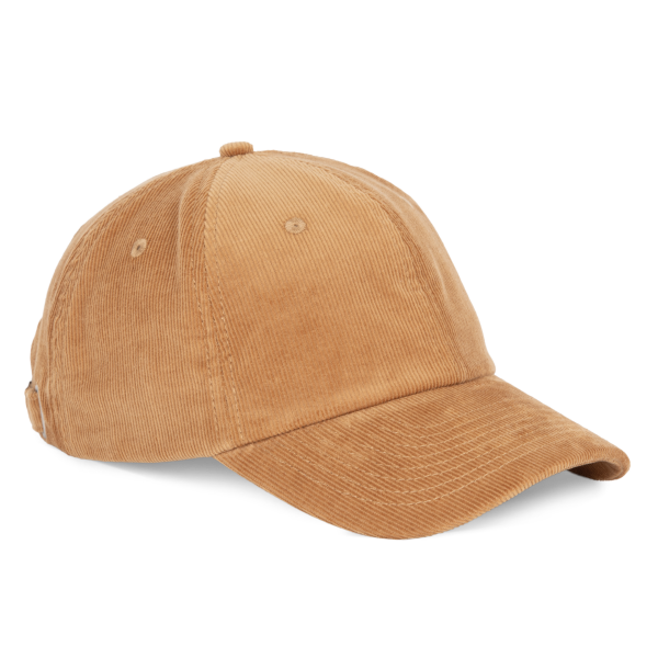 Fluwelen pet met laag profiel Amber Brown One Size Fluwelen pet met laag profiel Amber Brown One Size