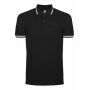 BS Italy Polo, 200gr/m2, 100% Katoen - Zwart