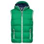 Men's Maritime Vest irish-green/white 3XL