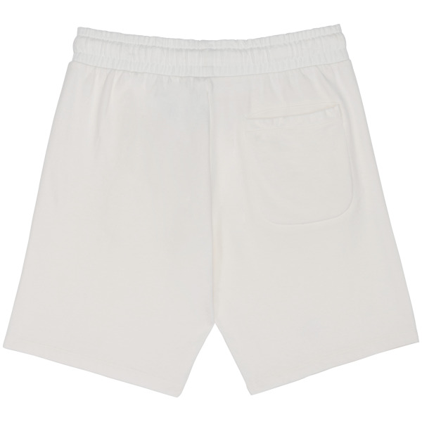 Ecologische herenshort French Terry Washed Ivory M