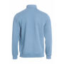 *Basic half zip 280 g/m2 lichtblauw xl