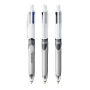 BIC® 4 Colours 3+1HB 4 Colours 3+1Hb ballpen Grey LP_White UP