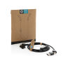 Datalock RCS gerecyclede 60W hackbeschermingskabel, zwart