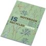 Novella Austen A6 recycled soft cover notebook - 50 sheets - Green