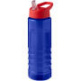 H2O Active® Eco Treble 750 ml drinkfles met tuitdeksel - Blauw/Rood H2O Active® Eco Treble 750 ml drinkfles met tuitdeksel - Blauw/Rood