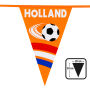 Vlaggenlijn PE Oranje 'Holland' voetbal 6 meter Vlaggenlijn PE Oranje 'Holland' voetbal 6 meter