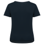 Ecologisch sport-T-shirt in twee kleuren voor dames White / Navy XS
