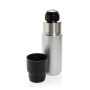 Thermocup RCS recycled geisoleerde fles met beker 500ml, zilver