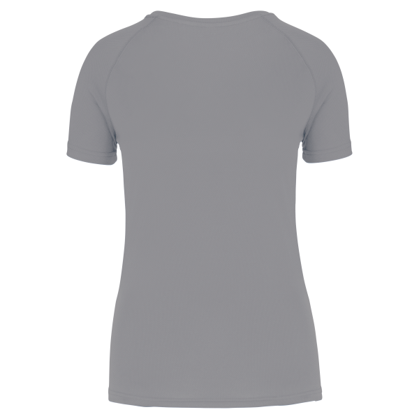 T-shirt de sport à col rond recyclé femme Fine Grey XXL T-shirt de sport à col rond recyclé femme Fine Grey XXL