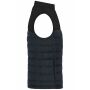Ladies' Padded Vest GRS carbon/black XXL