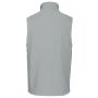 Bodywarmer van microfleece heren Snow Grey L