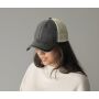 6 PANEL VINTAGE TRUCKER, VINTAGE BROWN/STONE, One size, BEECHFIELD