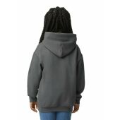 Gildan Sweater Hooded HeavyBlend for kids charcoal XS