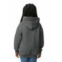 Gildan Sweater Hooded HeavyBlend for kids charcoal L