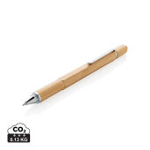 Bamboe 5 in 1 toolpen, bruin