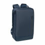 BOSTON - 15" laptop jacquard rugzak - Blauw