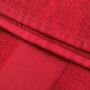 Sophie Muval handdoek 100x50 cm, 450 gr/m² - Rood
