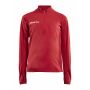 EVOLVE HALFZIP JR BRIGHT RED 122/128