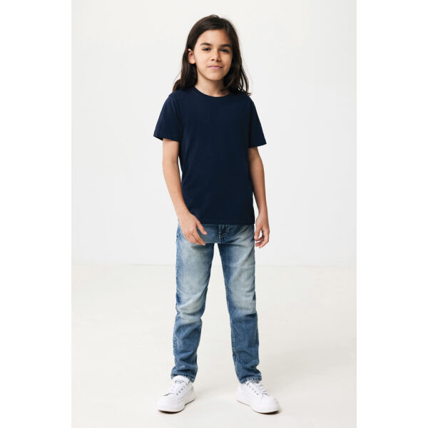 IQONIQ Koli kids lichtgewicht gerecycled katoen t-shirt, donkerblauw (910) IQONIQ Koli kids lichtgewicht gerecycled katoen t-shirt, donkerblauw (910)