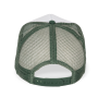Trucker - Pet 5 panelen White / Pineneedle Green One Size