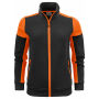 Printer Prime Sweatvest Lady Black/Orange 3XL