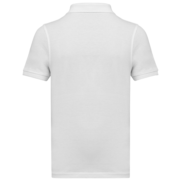 Umweltfreundliches Polohemd aus Pikeetrikot für Kinder White 4/6 Jahre Umweltfreundliches Polohemd aus Pikeetrikot für Kinder White 4/6 Jahre