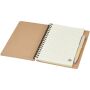 Priestly gerecycled notitieboek met pen - Lila/Naturel Priestly gerecycled notitieboek met pen - Lila/Naturel