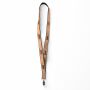 Zeefdruk lanyard van kurk en polyester Zeefdruk lanyard van kurk en polyester