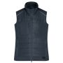 Ladies' Hybrid Vest carbon/carbon XL