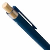 Gerecyclede aluminium balpen Kira zwart