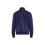 Sweatshirt met rits Sherpa-gevoerd