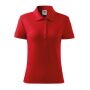 Polo Shirt women's Cotton Heavy red XXL