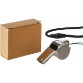 Metalen fluit Rebecca blauw