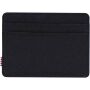 Herschel Charlie recycled RFID card holder - Solid black