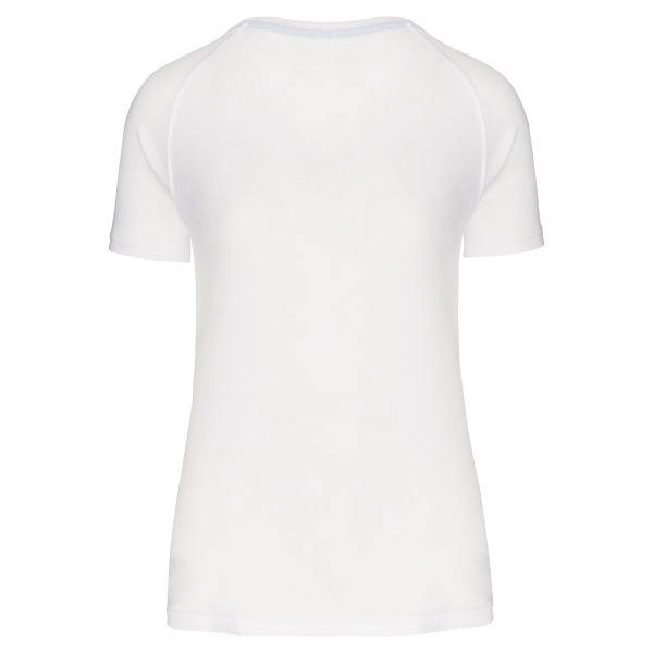 T-shirt de sport à col rond recyclé femme White XXL T-shirt de sport à col rond recyclé femme White XXL