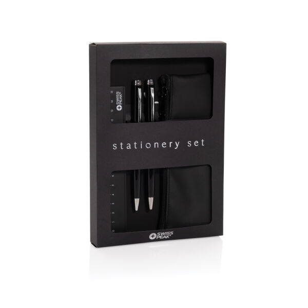 Swiss Peak RCS OSLO RCS Stationery Set, zwart Swiss Peak RCS OSLO RCS Stationery Set, zwart