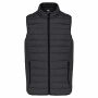 Men’s lightweight sleeveless down jacket marl dark grey XXL