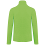 Microfleece met rits dames Lime M