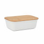THURSDAY - Lunchbox PP bamboe deksel 1L - Wit