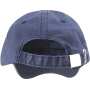 Verwassen fine line katoenen pet met sandwichbies Navy / Putty One Size Verwassen fine line katoenen pet met sandwichbies Navy / Putty One Size