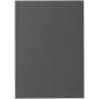 Novella Austen A6 recycled soft cover notebook - 50 sheets - Charcoal