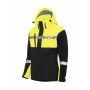 7417 SOFTSHELL JACKET LADY PGL Black/Yellow XXL