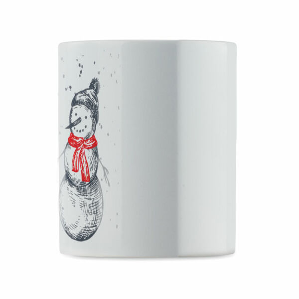 FESTIMUG - Keramische kerst mok 300ml - Zwart/Rood FESTIMUG - Keramische kerst mok 300ml - Zwart/Rood
